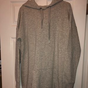 Heather Grey sweatshirt dress